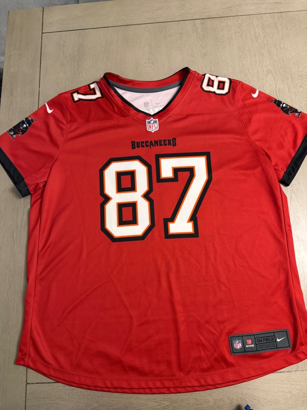 Nike Red Buccaneers Rob Gronkowski Women’s Jersey